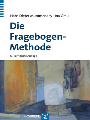 cover image of Die Fragebogen-Methode